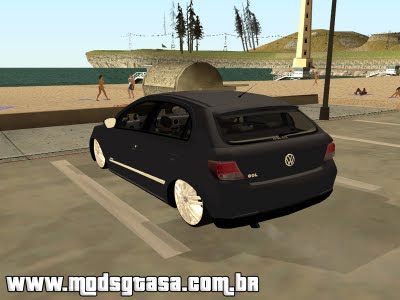 Vw Gol Trend 2009 Edit para GTA San Andreas